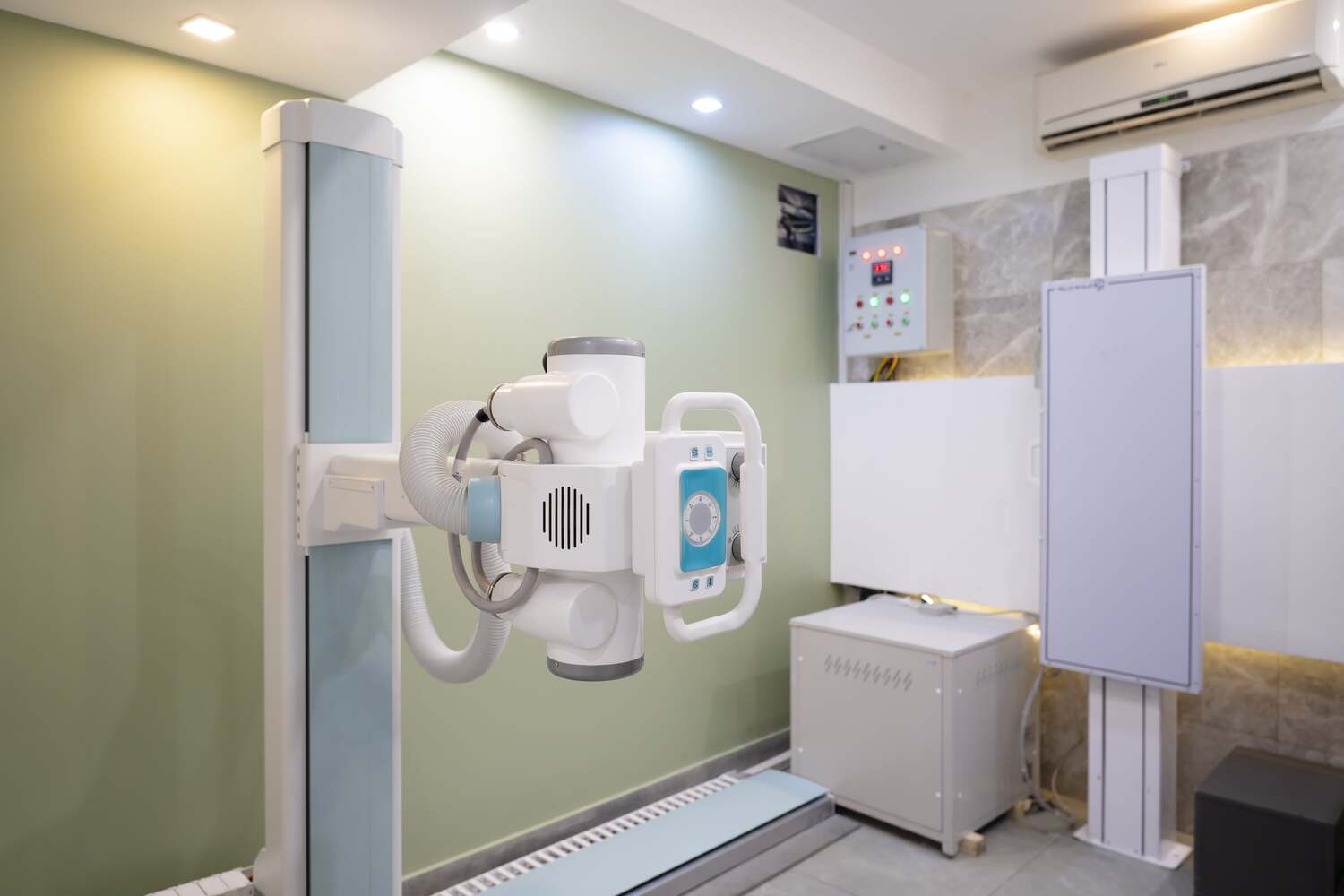 رادیولوژی دیجیتال دو دتکتور دستگاه رادیولوژی